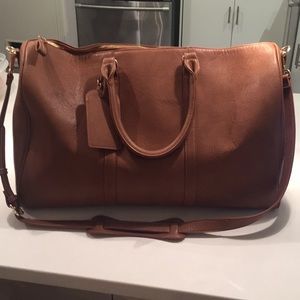 Sole society Lacie faux leather duffle bag
